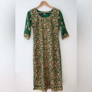 Indian/Pakistani Asian Weddings Fancy Capri Trousers Kameez dress size Small